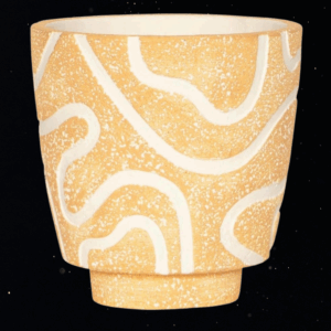 CHARLIE CURVED LINES PLANTER