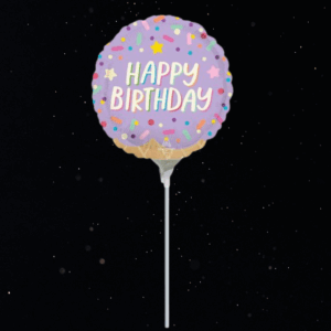 HAPPY BIRTHDAY ICECREAM SPRINKLES BALLOON