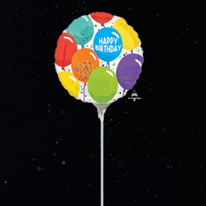 HAPPY BIRTHDAY BALLOONS & CONFETTI BALLOON