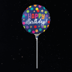 HAPPY BIRTHDAY CONFETTI BALLOON