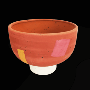 WINDOSOR PLANTER TERRACOTTA WHITE