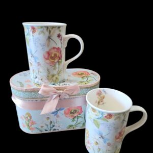 Garden Whispers Mug Duo