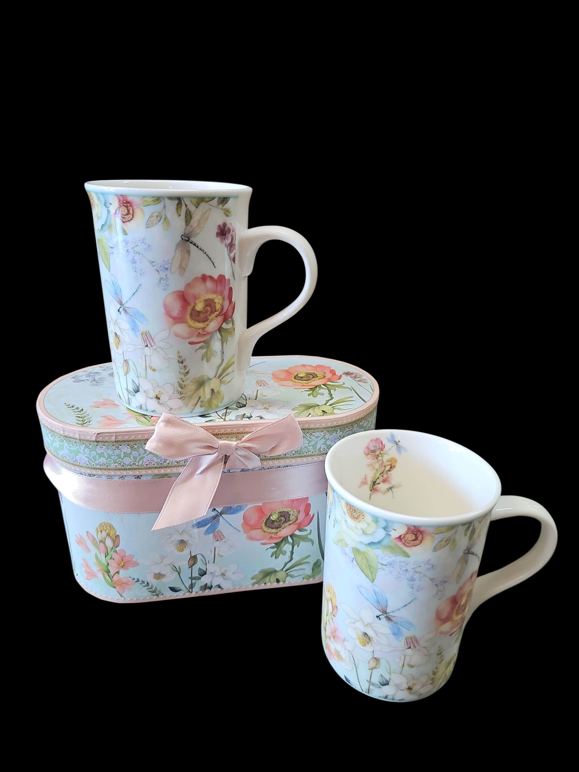 Garden Whispers Mug Duo