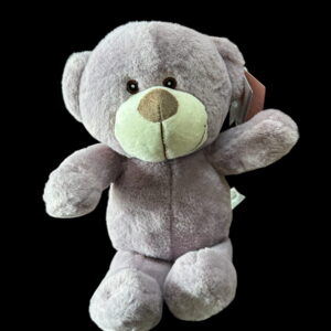 Mr Snuggles Plush Teddy Bear- Dusty Mauve